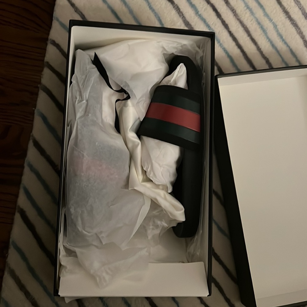 MENS GUCCI SLIDES - Picture 5 of 5